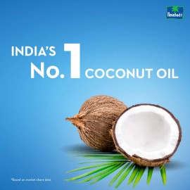 Parachute jumbo pack 100% pure coconut oil 600 ml (bottle )