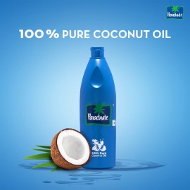 Parachute jumbo pack 100% pure coconut oil 600 ml (bottle )