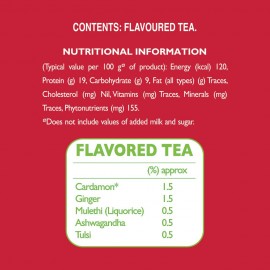 Red Label Natural Care Tea, Chai Made with 5 Ayurvedic Herbs, 1 Kg