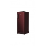 Whirlpool Genius 185L Single Door Refrigerator (Whirlpool 2 Star, Wine Orbit)