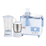 Kenstar YUVA DX KJYUD45R2P-DJS 450 Juicer Mixer Grinder  (WHITE & CHEERY RED, 2 Jars)