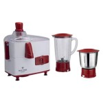 Maxstar Juicer Mixer Grinder JMG05 Champion 450 W Juicer Mixer Grinder  (Red, White, 2 Jars)