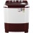LG 7 Kg 4 Star Semi-Automatic Top Loading Washing Machine (P7010RRAY, Burgundy, Collar Scrubber)