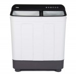 Haier 7 Kg Semi-Automatic Top Loading Washing Machine (HTW70-178BK, Black)