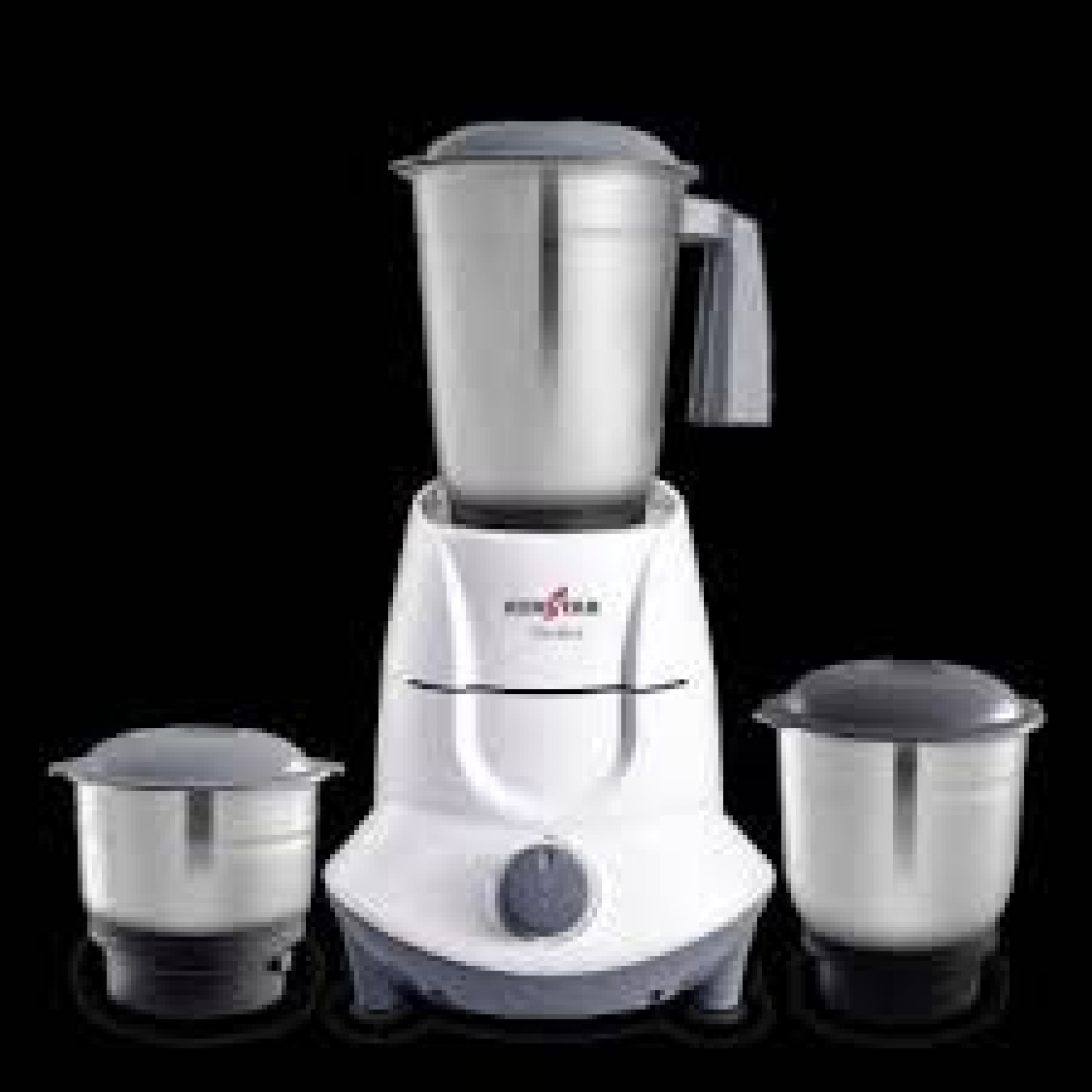 Kenstar TASKEE KMTAS45W3S-DJS 450 Mixer Grinder  (White, 3 Jars)