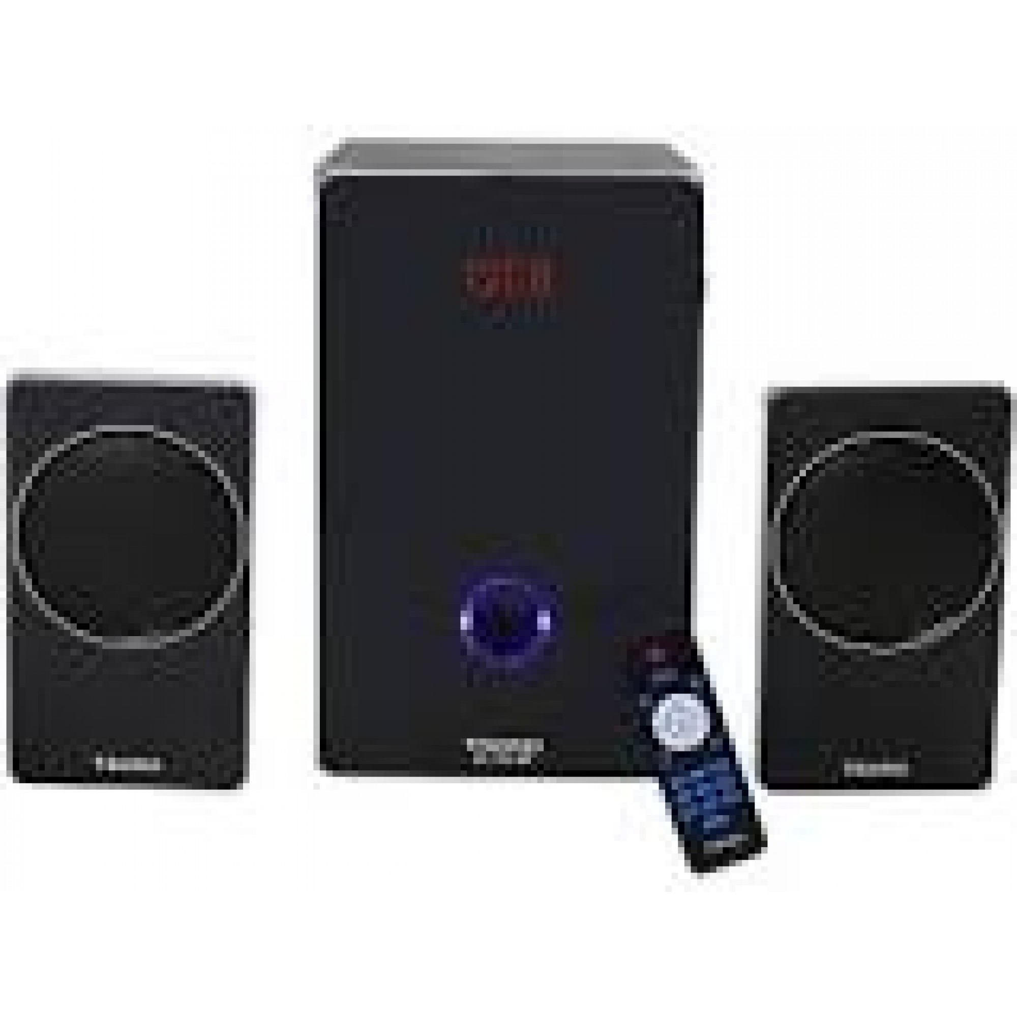 T-Series M151BT 2.1 ब्लूटूथ मल्टीमीडिया स्पीकर सिस्टम काला